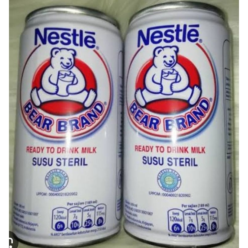 

BEAR BRAND SUSU STERIL 189ML