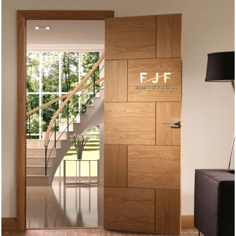 Pintu Rumah Minimalis Modern Pintu Rumah Jati Pintu Kamar Kayu Jati Grade A