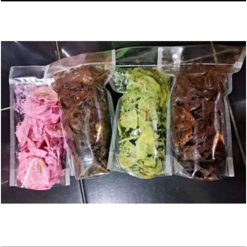 

banana chips varian rasa coklat