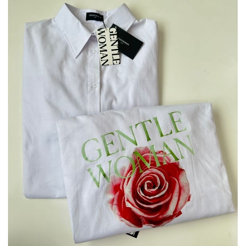 Gw oversized cotton shirt