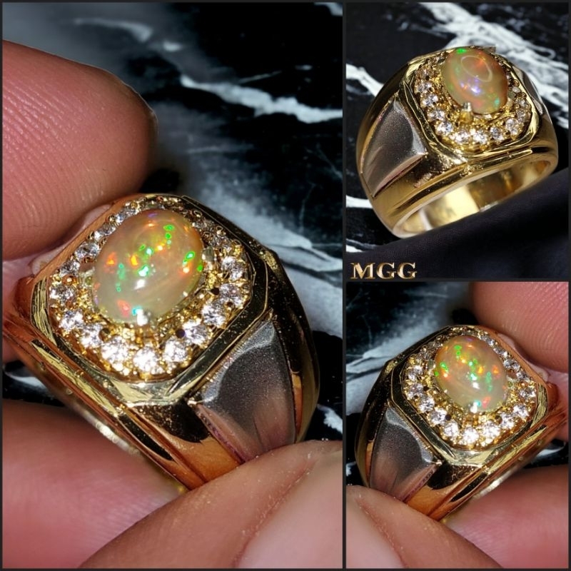 CINCIN BATU NATURAL KALIMAYA FULL JARONG ORIGINAL AFRIKA