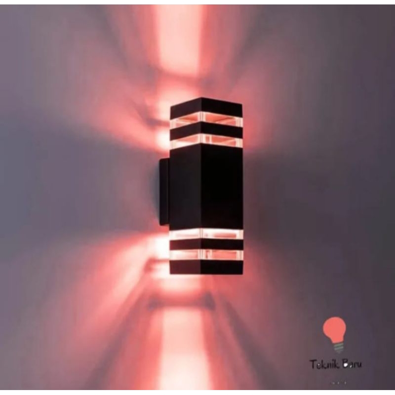 Mitsuyama_ Lampu Hias Dinding Taman Cafe Teras (Pvc)