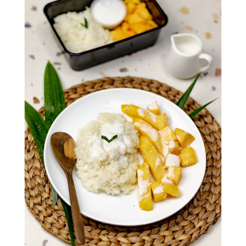 

MANGO STICKY RICE KETAN MANGGA THAILAND PO ready rabu & minggu