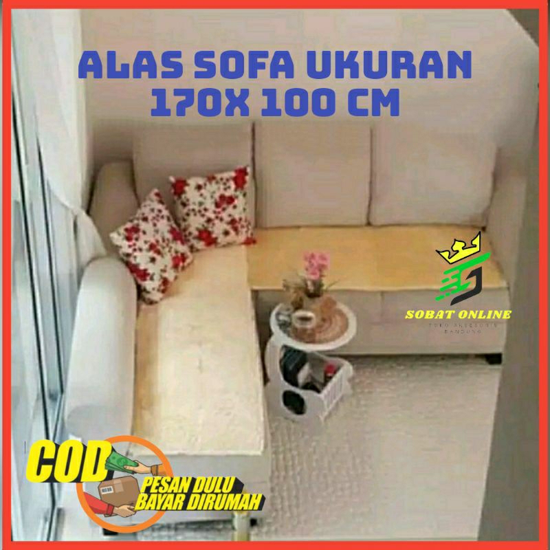 ALAS KURSI SOFA BULU RASFUR PREMIUM UKURAN 100 X 170CM/Alas SOFA/KURSI BULU RASFUR