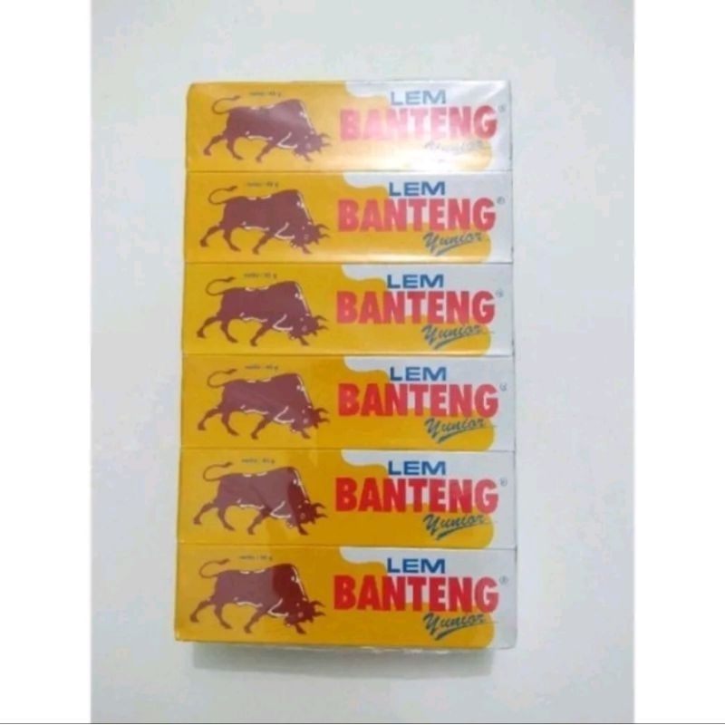 

LEM BANTENG YUNIOR ORIGINAL 40gr / LEM SEPATU SERBAGUNA 1 PCS