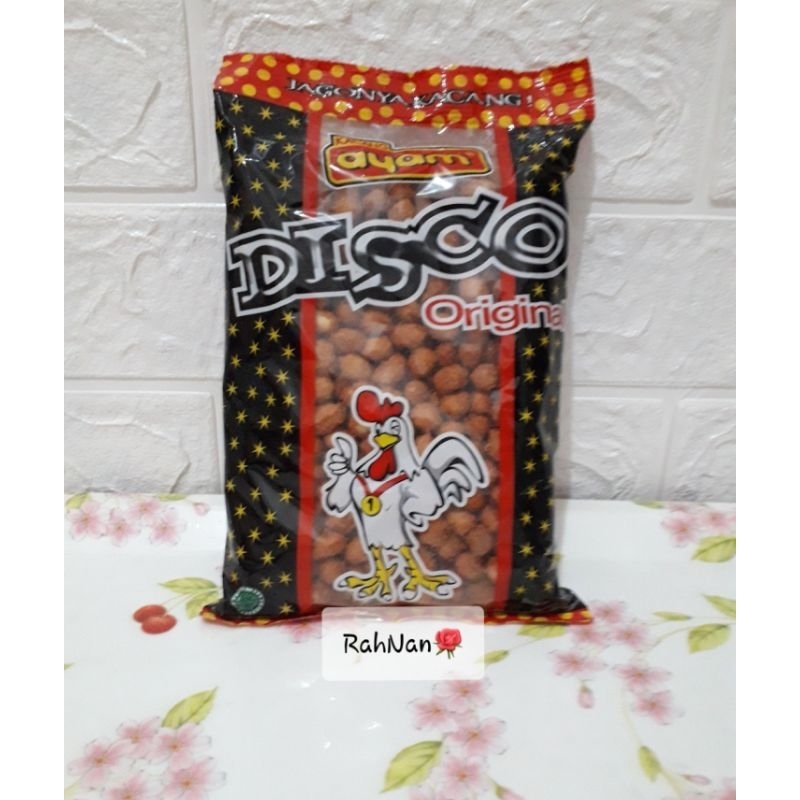 

Kacang Disco original cap Ayam kemasan 450 Gram dari kota Makassar