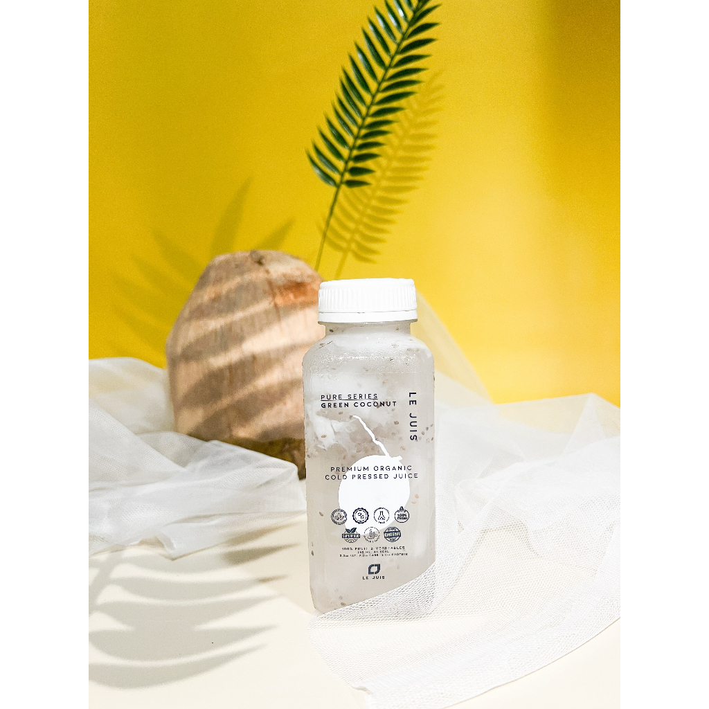 

Green Coconut Kelapa Ijo Cold Pressed Juice Premium Organic Le Juis