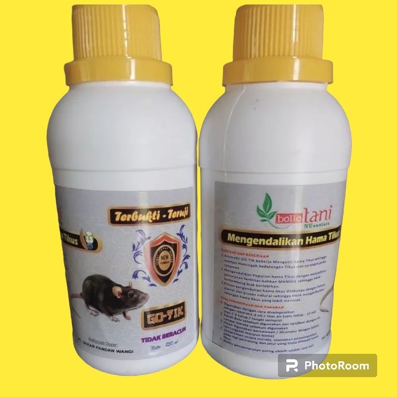 GOTIK OBAT TIKUS KEMASAN 250ML