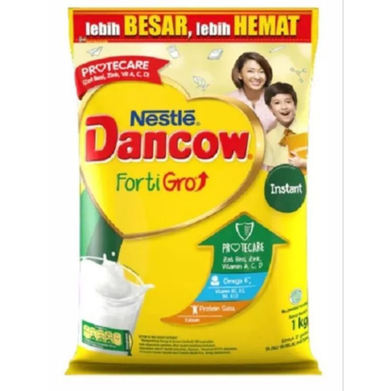 

Susu dancow Fortigro 1kg instan