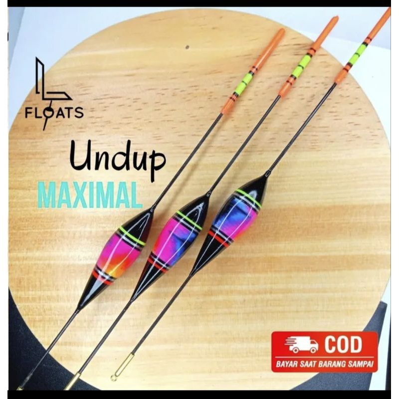Pelampung Pancing Nila Anti Badai Lilit Benang Custom Floating 15 Cm