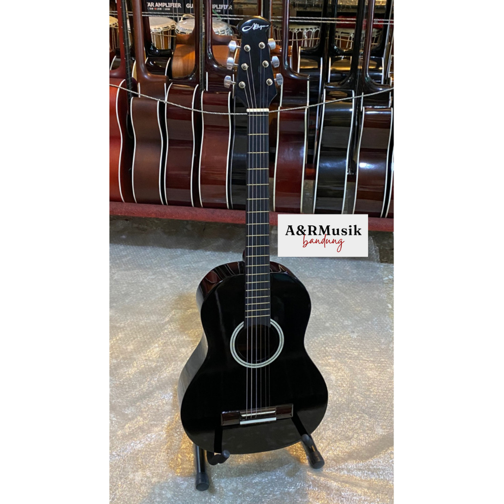 Gitar Akustik String 3/4 Allegro FC Junior Hitam Original