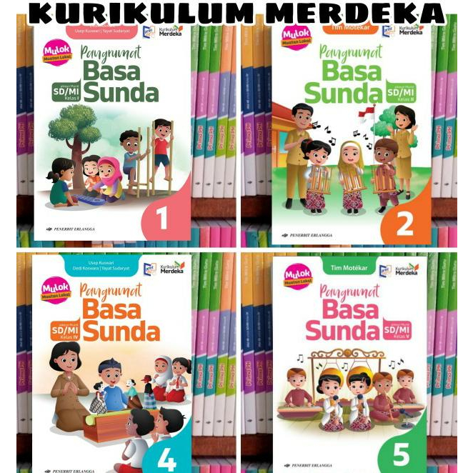 BUKU PANGRUMAT BAHASA BASA SUNDA SD MI KELAS 1 2 3 4 5 6 MERDEKA ERLANGGA