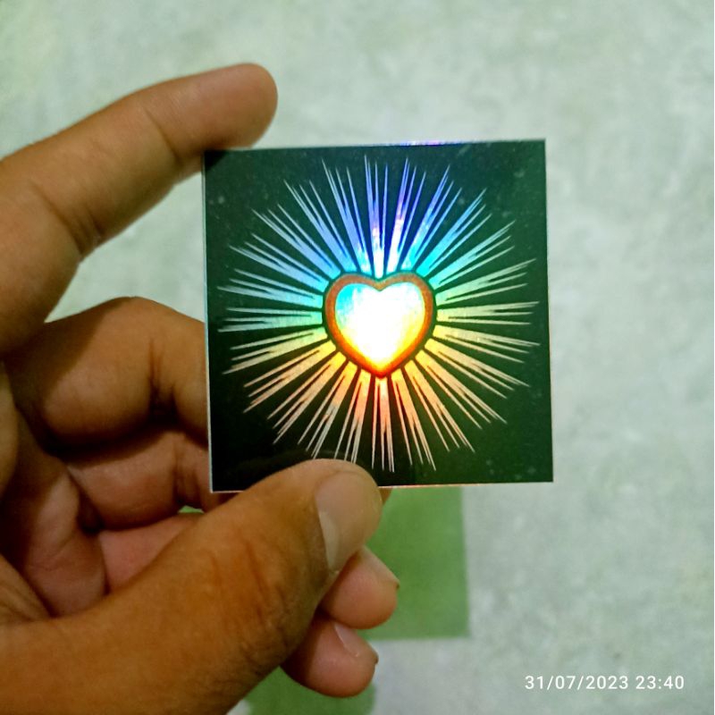 

STIKER PSHT HATI BERSINAR HOLOGRAM