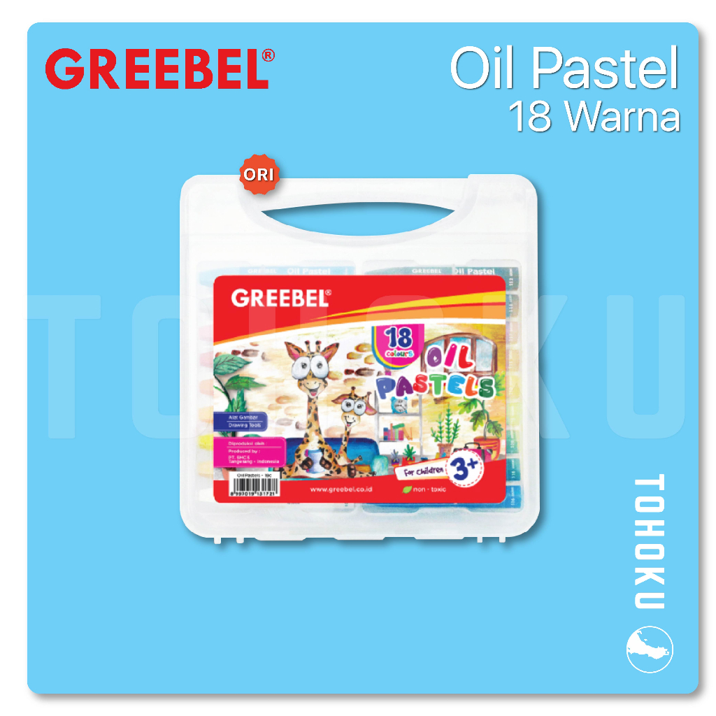 

Greebel - Oil Pastel 18 Warna KOP-18