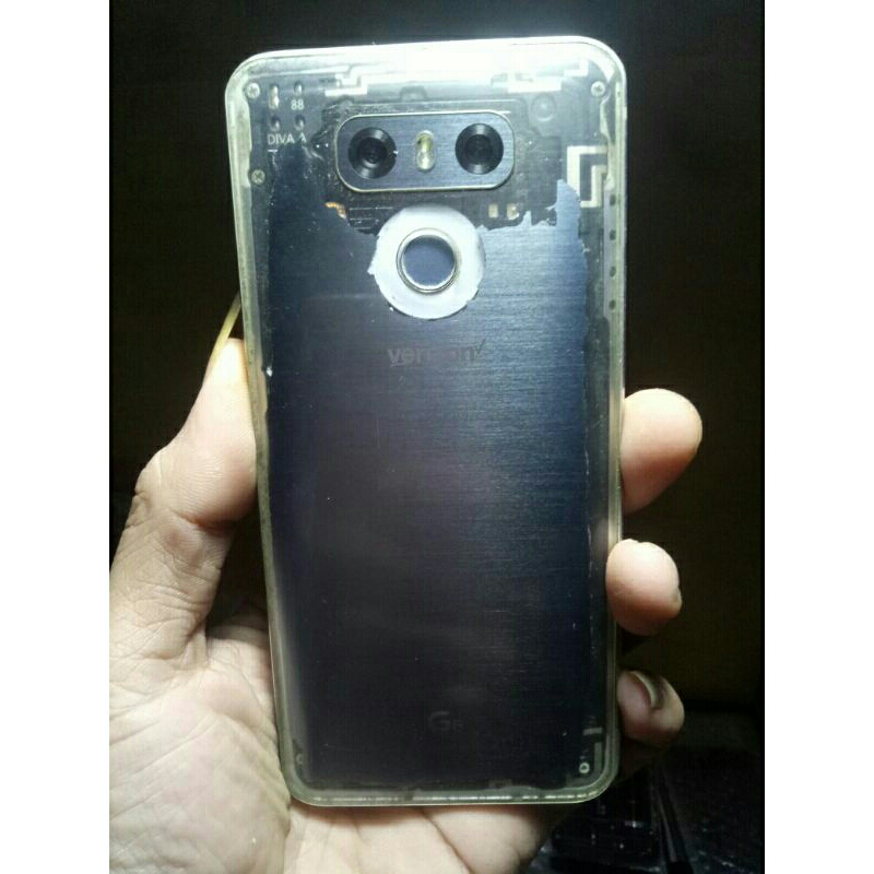 Hp LG G6 minus lcd mesin hidup