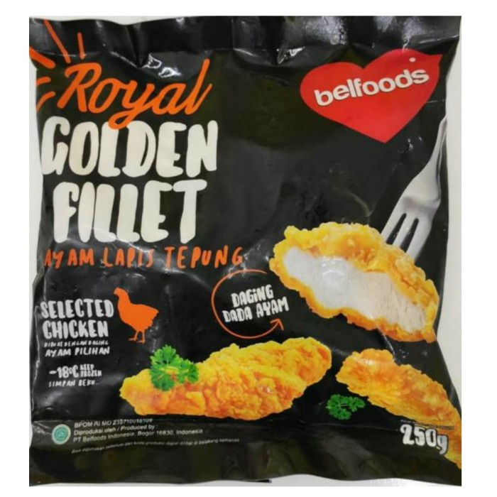 

Belfood Royal Golden Fillet 250gr