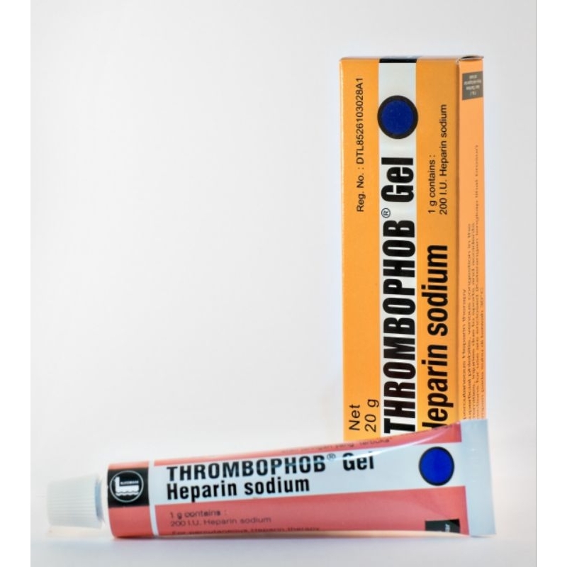 Thrombophob Gel 20 gr Salep Memar Biru Lebam 10 gr Salep Trombopop Obat memar Obat Luka Lebam