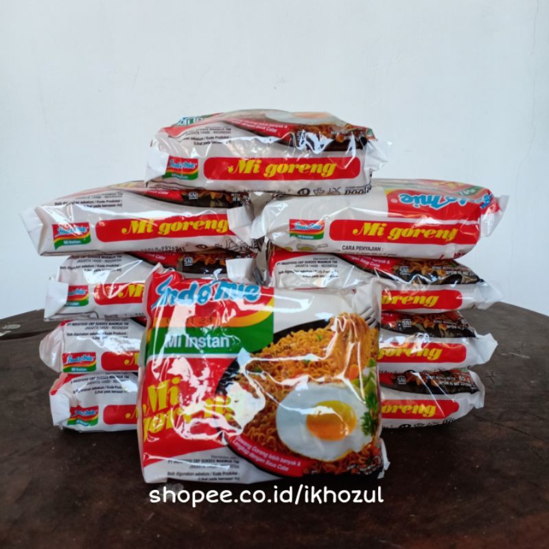 

Indomie Goreng Original 10 Bungkus = Free Kardus