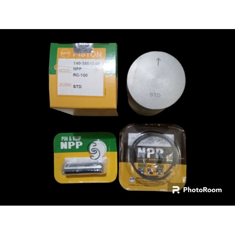 PISTON KIT/SEHER SET/PAKET PISTON SUZUKI RC100/BRAVO/TORNADO GX NPP
