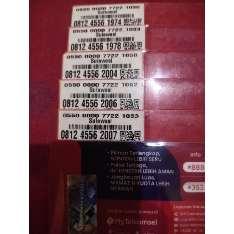 Perdana TELKOMSEL Tahun Kelahiran