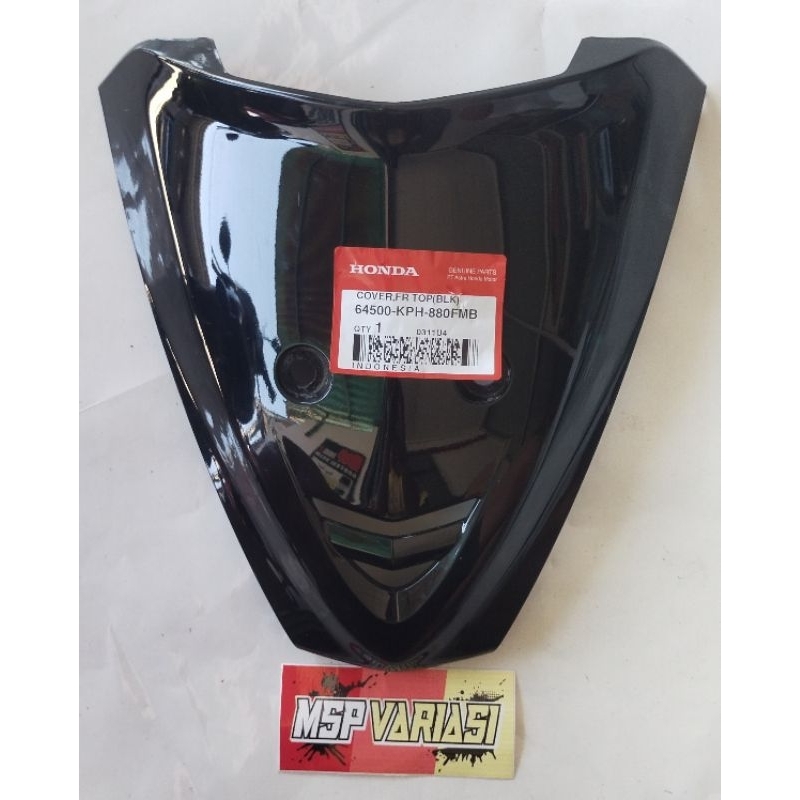 original AHM 64500-KPH-880FMB Cover FR Top Hitam – Kharisma