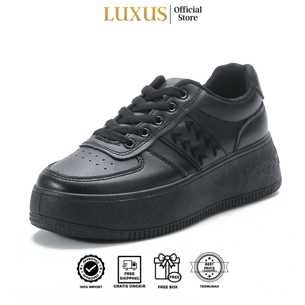 Luxus Minho Sepatu Sneakers Wanita Casual Tali – 2237