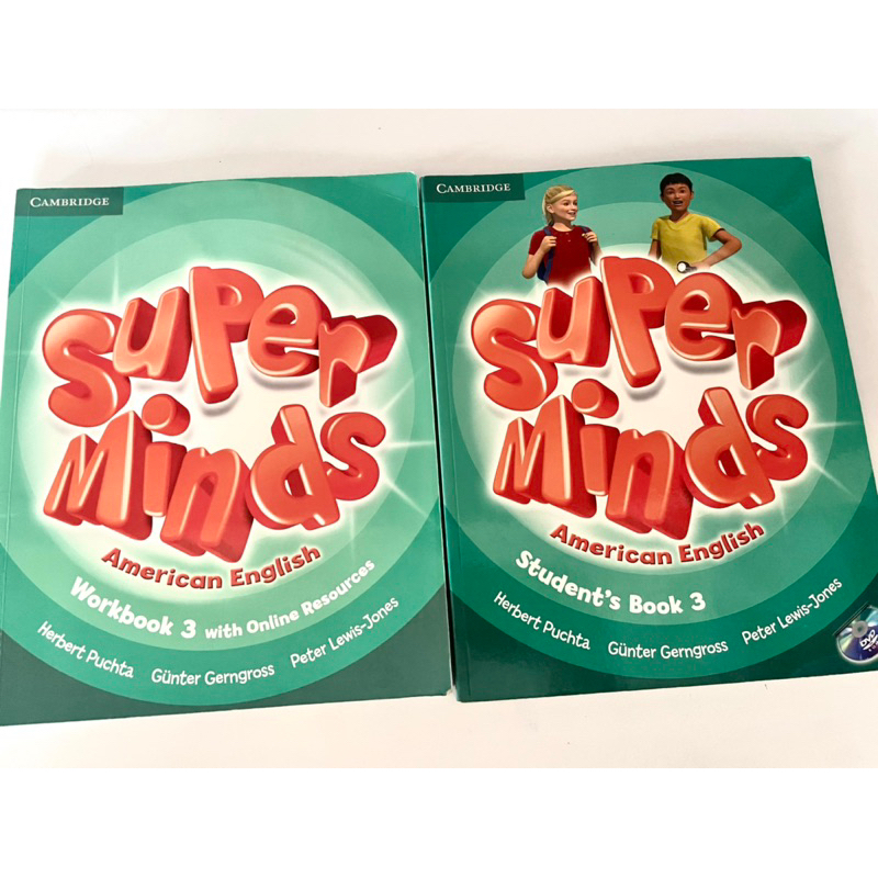 Super Minds 3 English Cambridge book