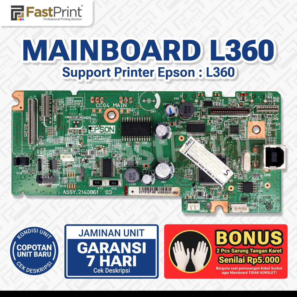Fast Print Mainboard Printer Epson L360