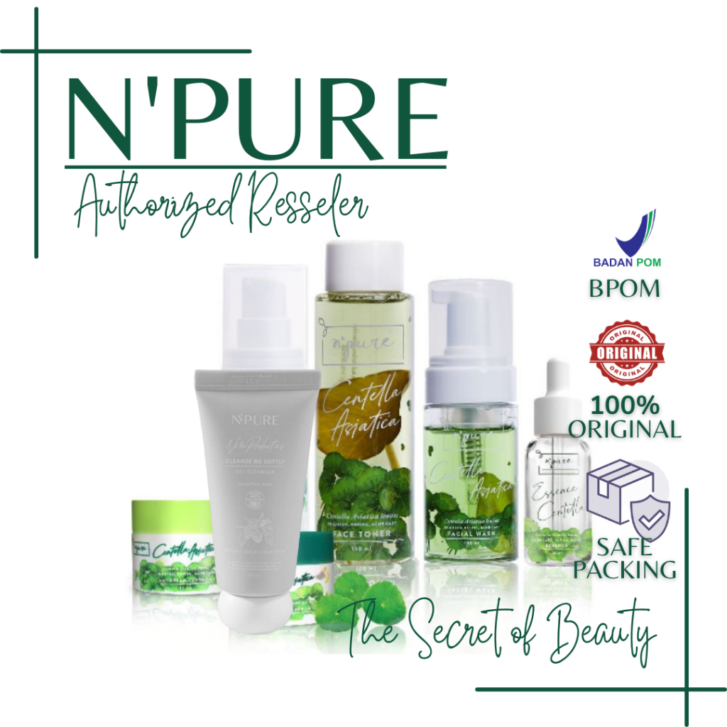 NPURE Centella Asiatica Cica Series Toner Face Wash Noni Probiotics