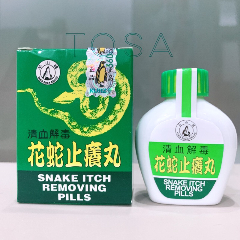 Snake itch removing pills obat gatal