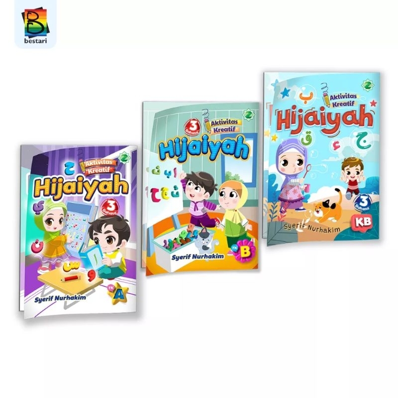 Buku Anak - Buku Kreativitas Anak TK - Buku Aktivitas Kreatif Hijaiyah