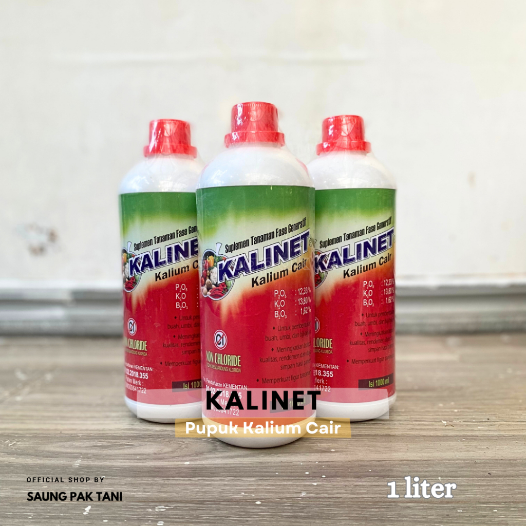 KALINET Pupuk Kalium Cair 1000ML Pembuah Tanaman