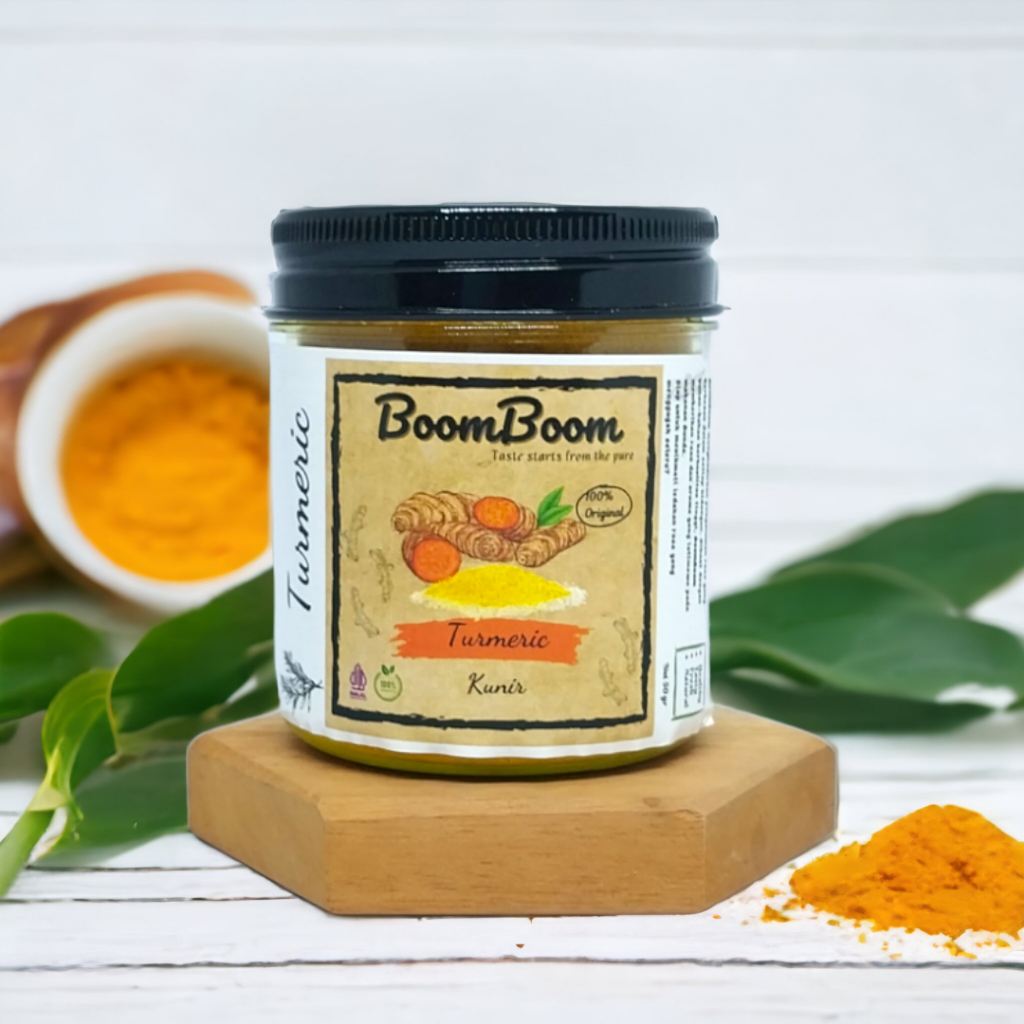 

BoomBoom Bumbu Bubuk Kunyit Kunir Premium Grade A Bumbu Rempah Turmeric Powder