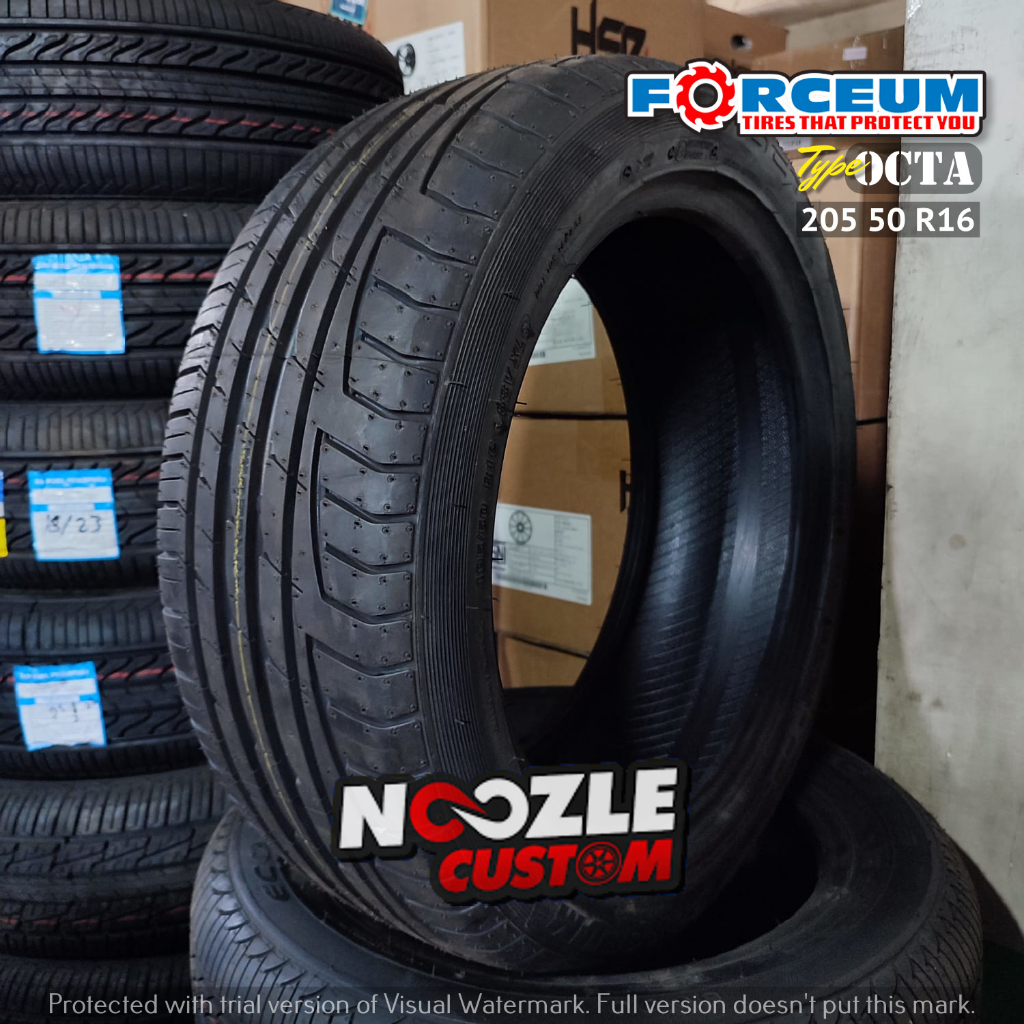 Ban Velg Mobil Ring 16 205/50 Tubeless Murah FORCEUM OCTA 205 50 R16 Gratis Pentil Baru Daerah Jawa 