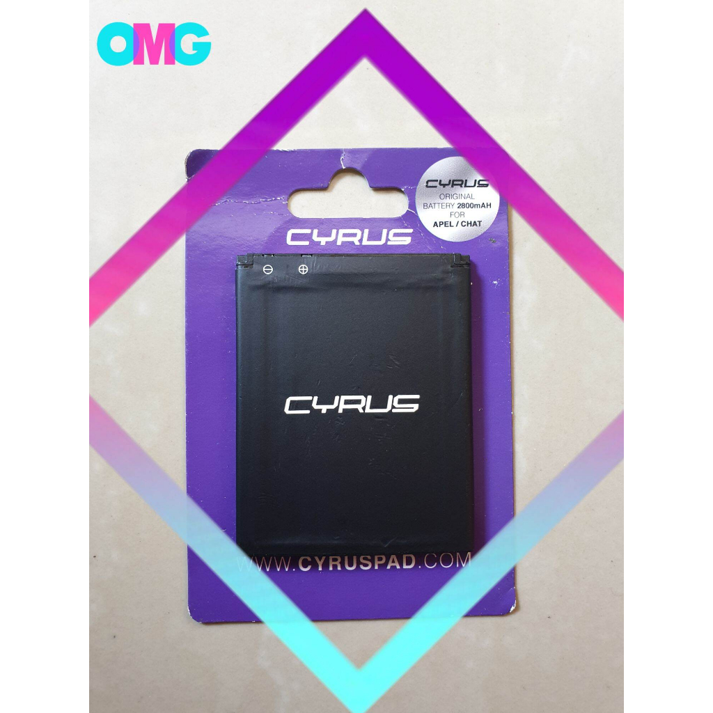 battery Batre Baterai cyrus2800mAh original