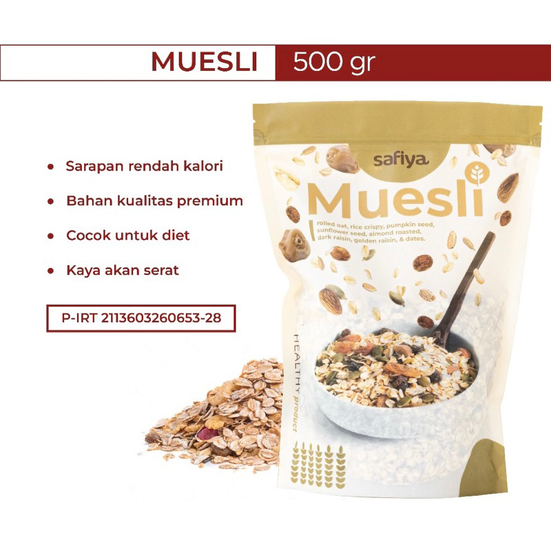 

muesli safiya 500 gr