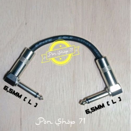Kabel Jack Jumper Efek Gitar Panjang 50cm