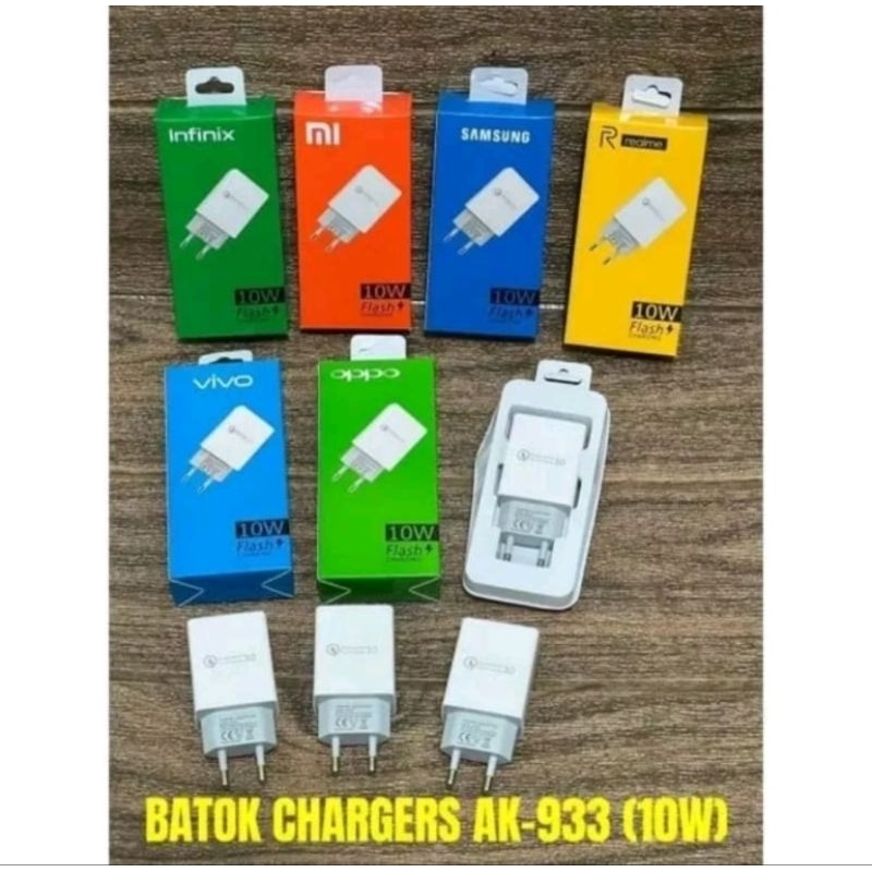 Adaptor Xiaomi Flash 10W Batok Charger Xiaomi Kepala Casan Xiaomi 10W Flash