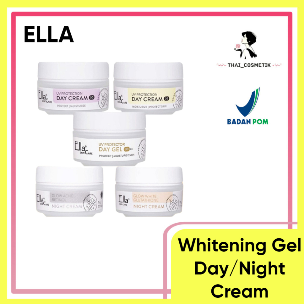 Cream SPF 50/ELLA Skincare UV Protector DAY GEL SPF 30/ Day Cream/ SPF 50 / Night Cream/Acne Cream/K