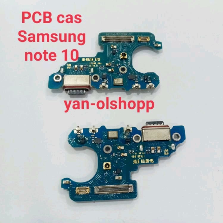 Papan PCB Charger Samsung galaxy note 10 PCB connector charger Samsung Note 10 ORI with ic