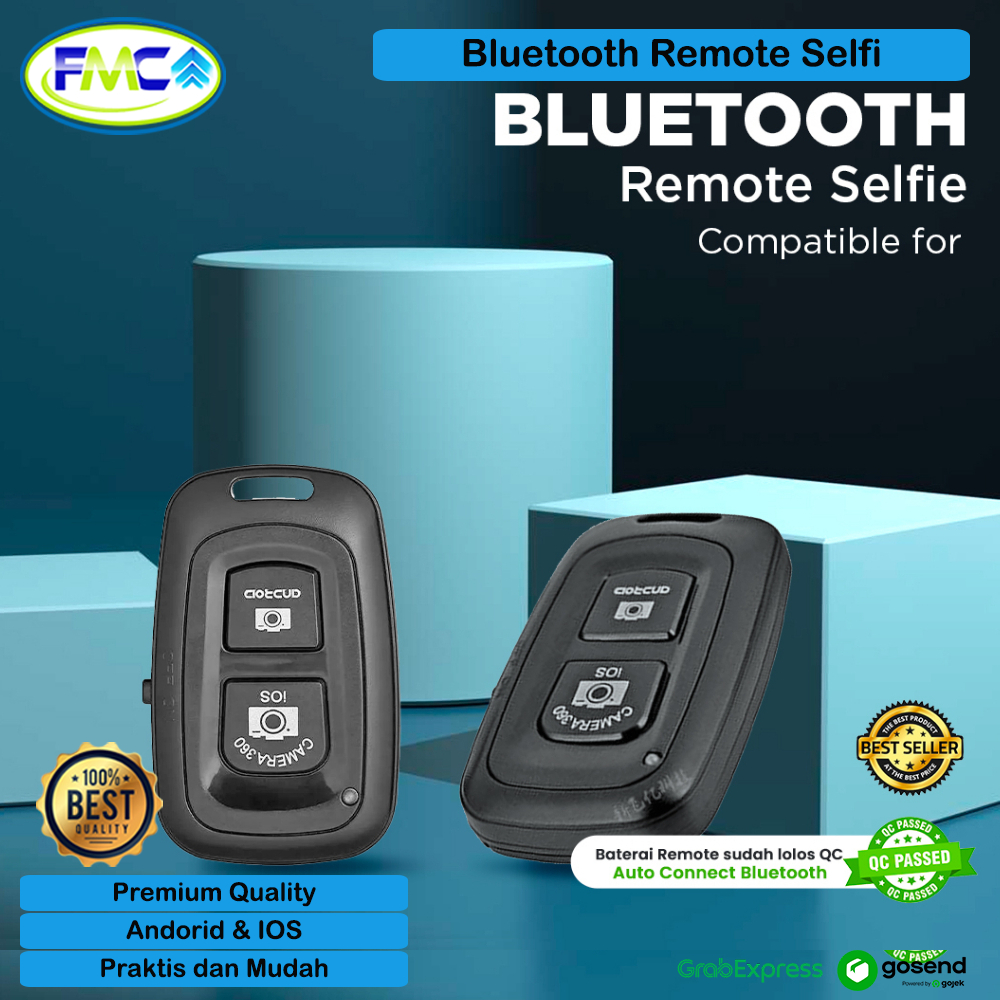 Remot Bluetooth HP Portable Remot Wireless Kamera Camera Selfi Android IOS Murah