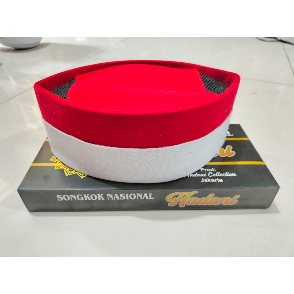 Songkok Merah Putih / Peci Merah Putih / Merah Putih