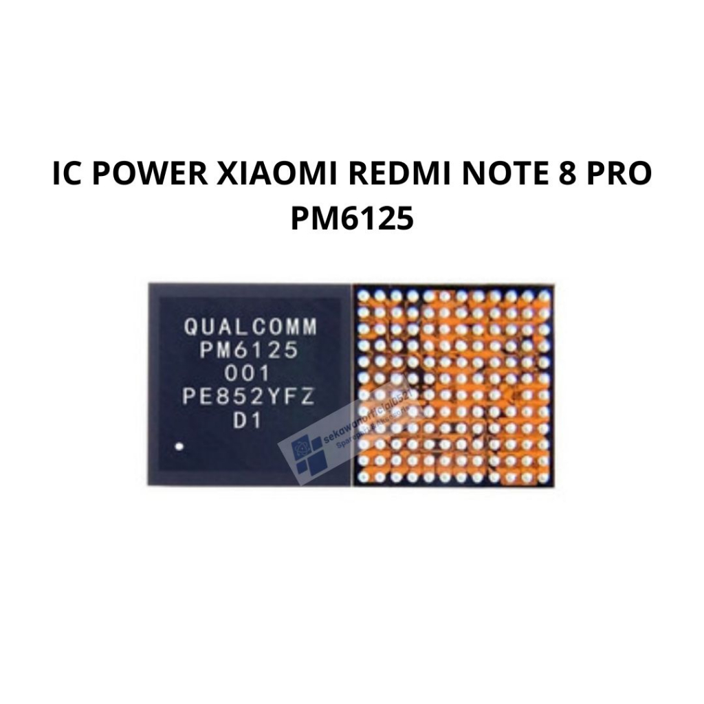IC POWER PM6125 Ic Power XIAOMI REDMI NOTE 8 PRO PM6125
