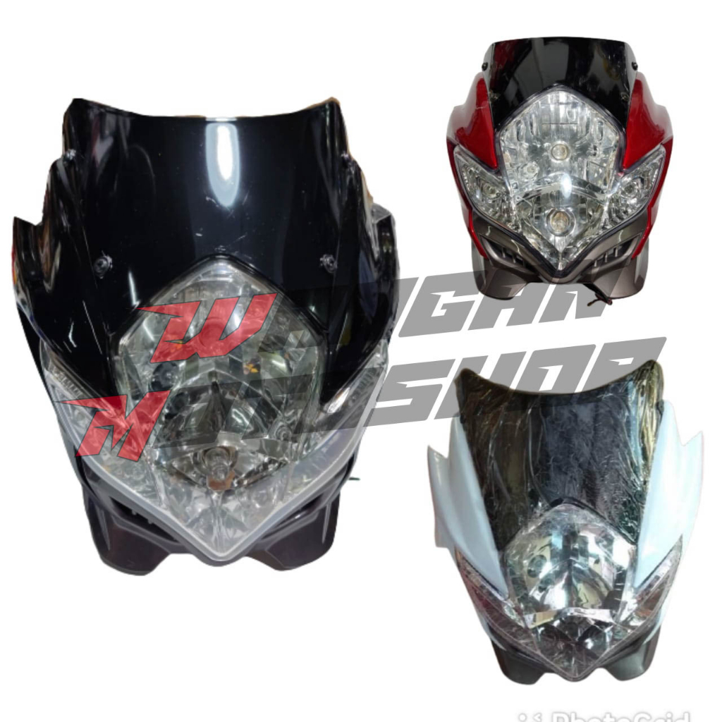 headlamp lampu depan Kepala Satria Fu batok kepala satria fu barong headlamp satria fu barong 2010 2