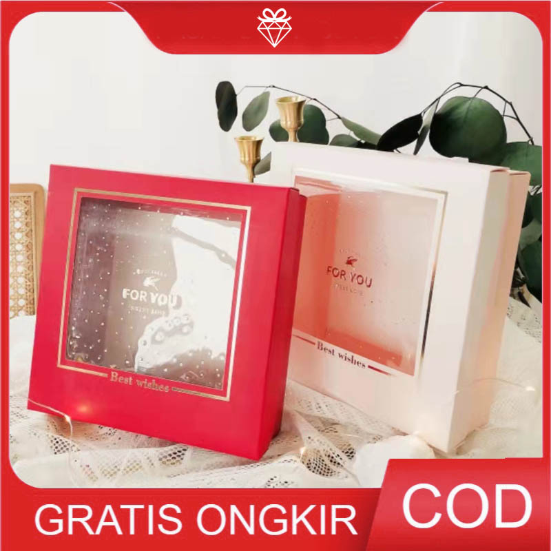

Mika Square Box Best - Kotak Kado Hampers - Giftbox Souvenir GB024