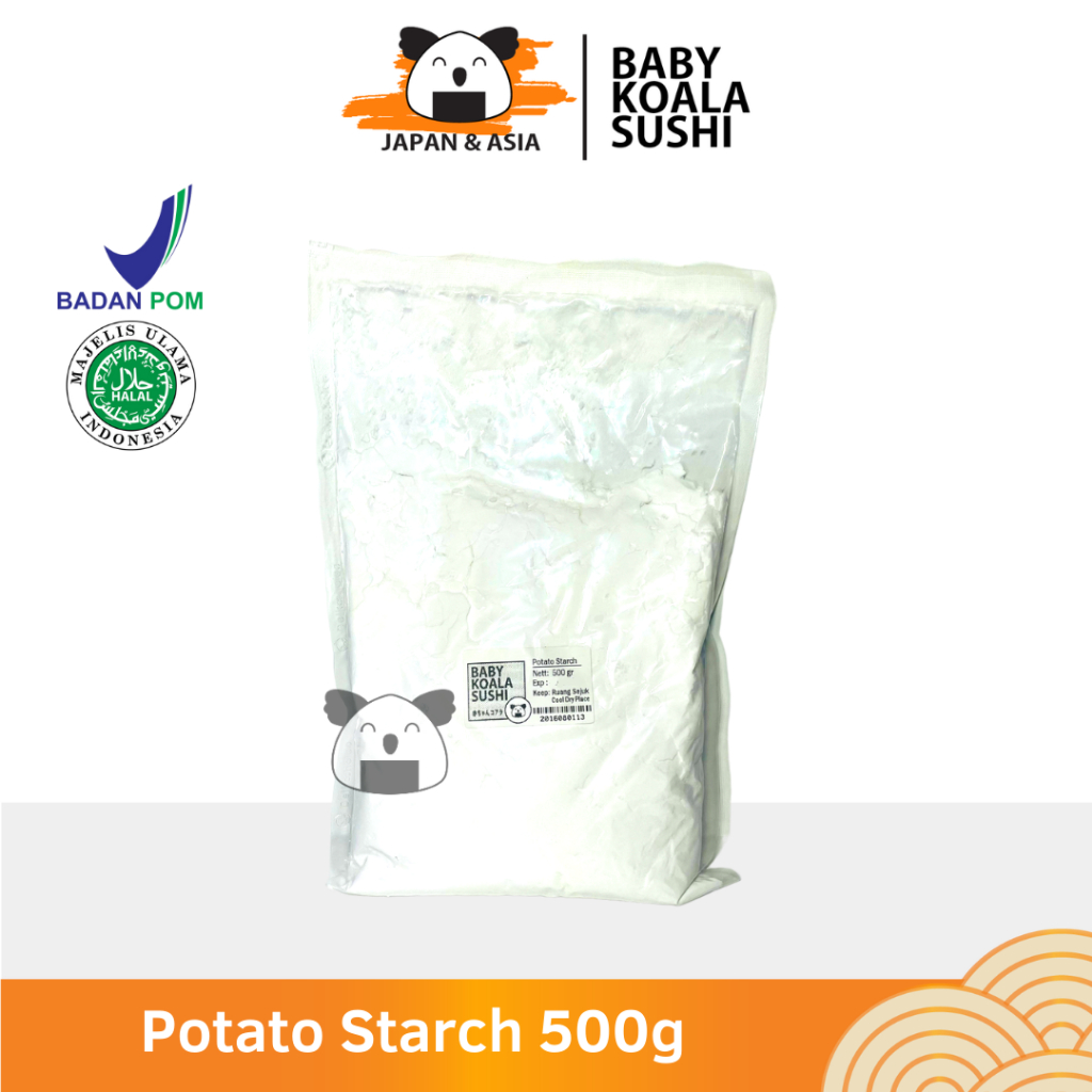 

POTATO STARCH Tepung Pati Kentang 500 g │ for Baking Import