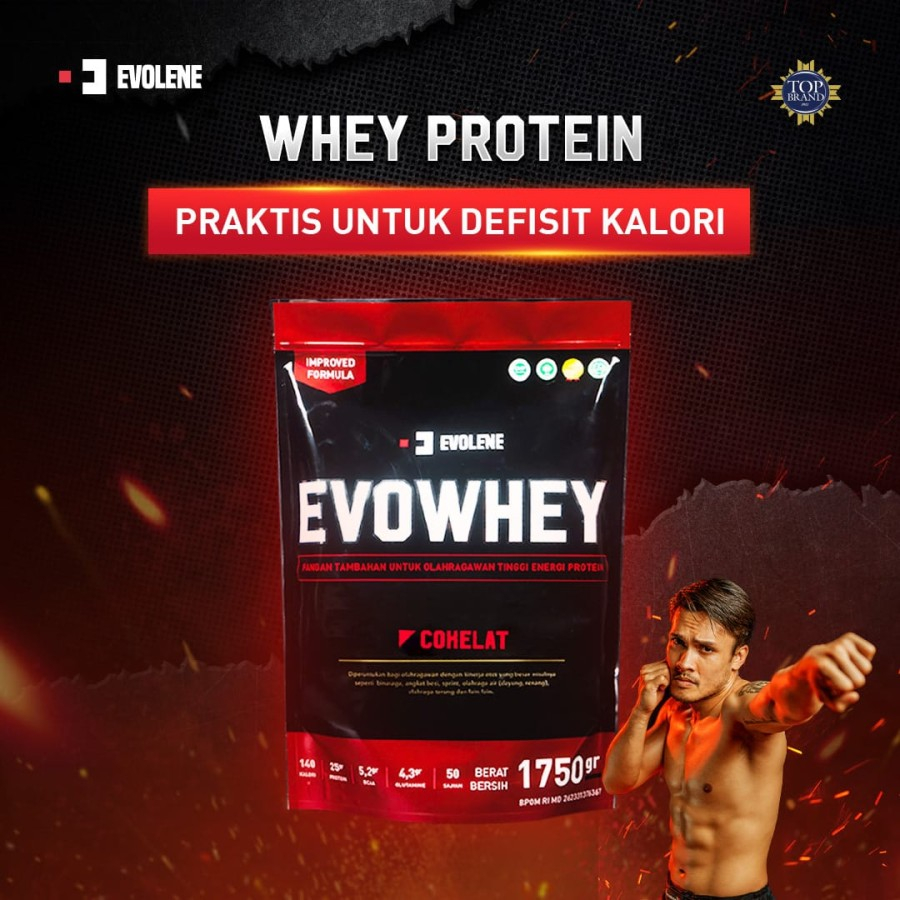 EVOLENE WHEY 50 sachet - Evolene Evowhey 50 serv Evolene Whey Protein