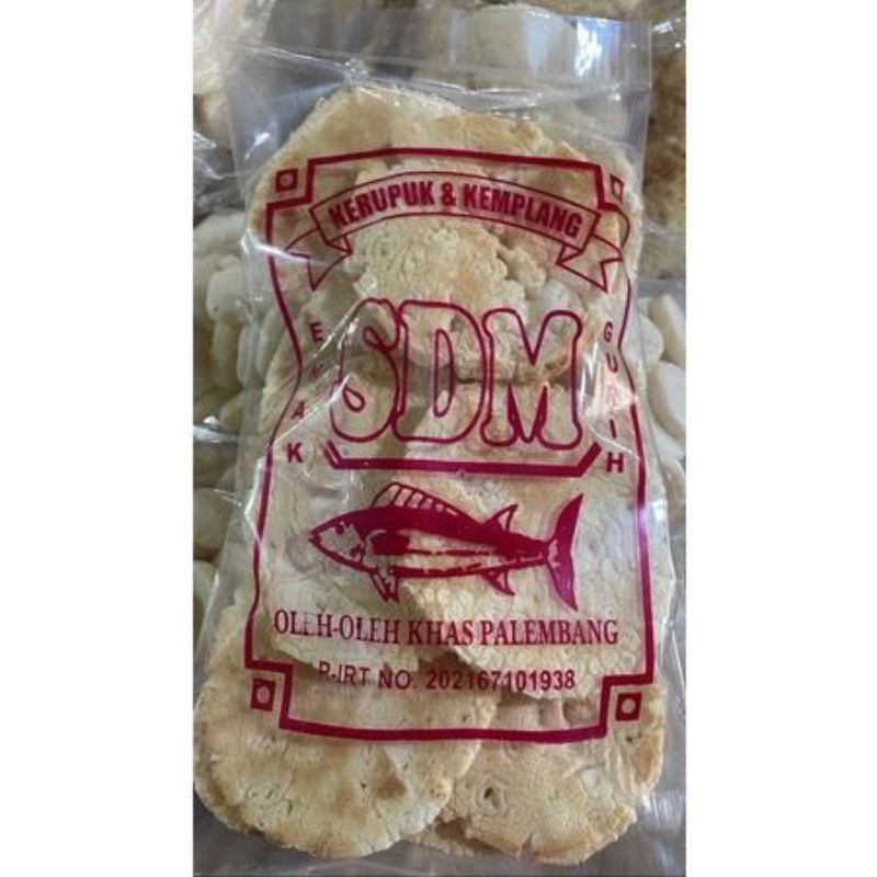 

Kemplang panggang bulet