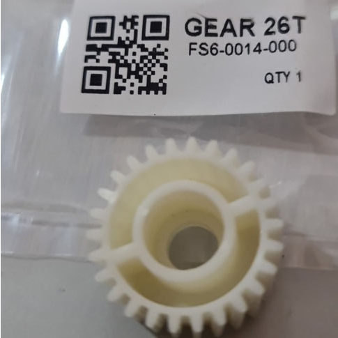 GEAR 26T IR5000 IR6570 SERIES KODE PART NUMBER :FS6 - 0014 - 000