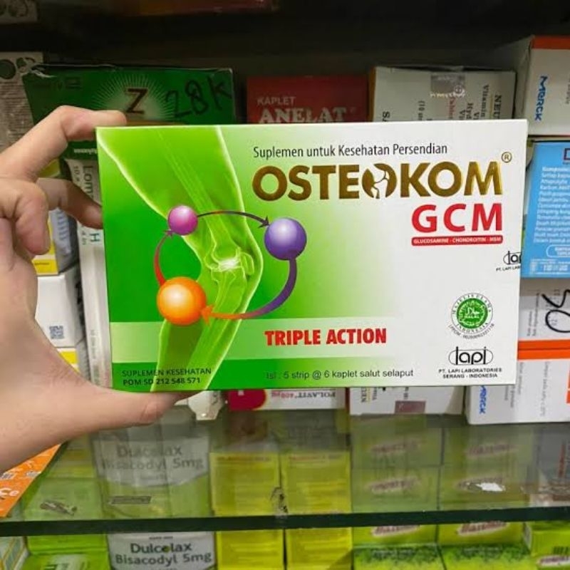 Osteokom GCM Obat Nyeri Sendi dan Lutut Osteocom GCM Glucosamine